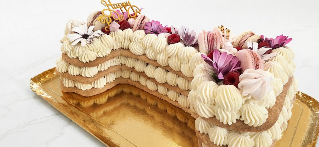 Portfolio Number cake